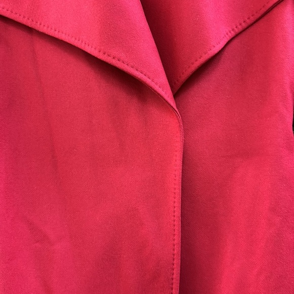 🔥🔥🔥NEW Ted Baker London Rose Pink Wool Cashmere Blended Wrapped Coat - Picture 8 of 10